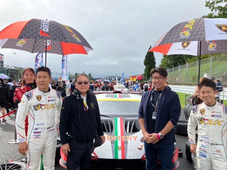 VENTENY Sponsori Seri Balap Super GT300 Japan Lamborghini Owners Club
