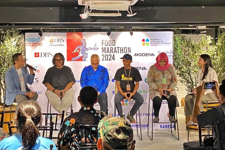 FoodCycle Indonesia, DBS Foundation, Marriott Business Council Jakarta, dan Perusahaan Makanan Gelar Food Marathon
