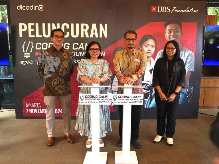 Coding Camp powered by DBS Foundation Siap Melatih 6.000 Calon Talenta Digital