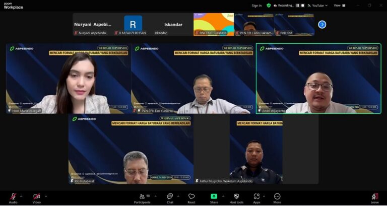 Aspebindo Ajak Pemerintah dan Industri Batubara Tinjau Ulang Kebijakan Harga DMO