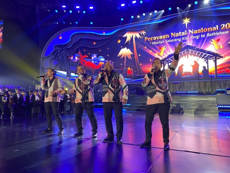 Amigos Band Berikan Kejutan di Perayaan Natal Nasional 2024