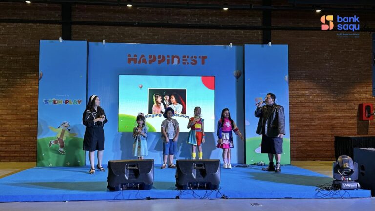 Festival Keluarga ‘Happinest Fest’, Langkah Awal Bank Saqu Edukasi Anak untuk Menabung