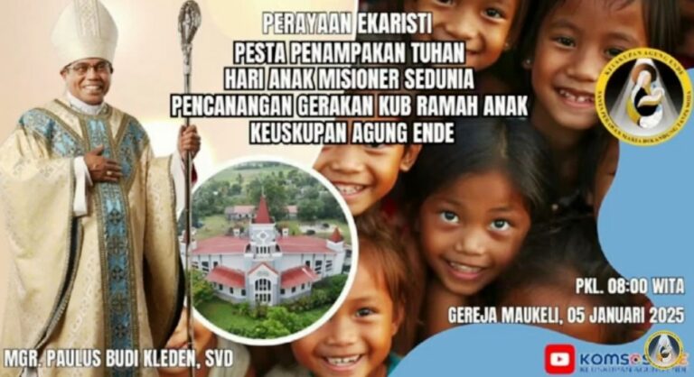 Keuskupan Agung Ende Luncurkan Gerakan KUB Ramah Anak