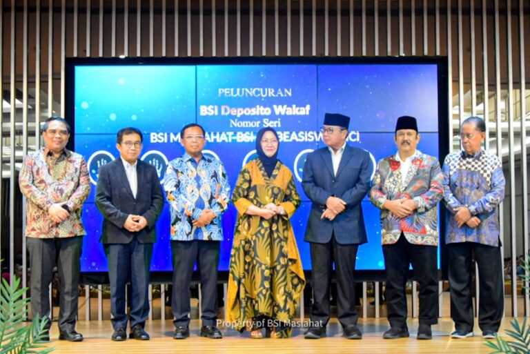 BSI Maslahat-UICI Luncurkan BSI Deposito Wakaf Seri-08