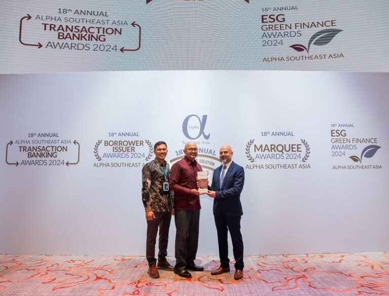Alpha Southeast Asia 2024: BNI Raih Penghargaan Solusi Trade Finance dan Transaksi Cross Border