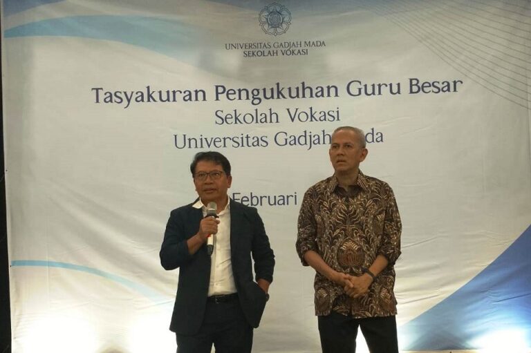 Anggito Abimanyu Jadi Guru Besar Ekonomi Sekolah Vokasi UGM