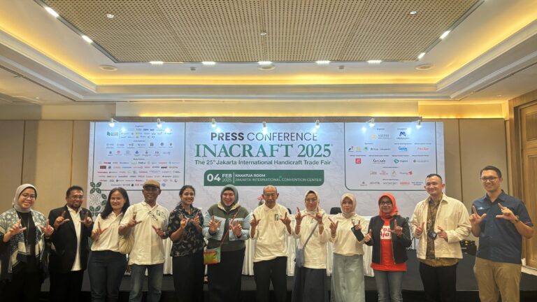 INACRAFT 2025 Resmi Dibuka 5-9 Februari di JCC dan Angkat Tema Sustainability and Collaboration