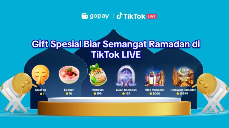 Seruin Ramadan dan Menangkan Total Saldo GoPay hingga Rp2 Miliar di TikTok LIVE