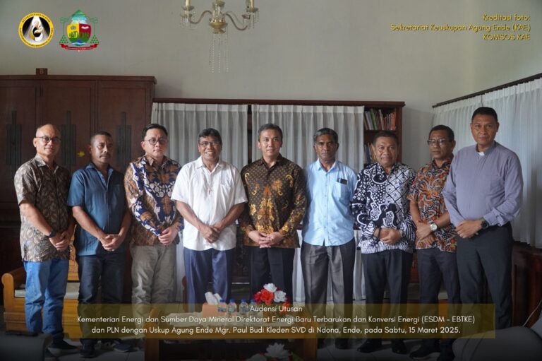 Keuskupan Agung Ende Kembali Tegaskan Penolakan terhadap Proyek Pembangunan Geothermal