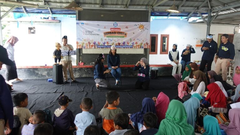 BlueScope Kenalkan Nilai Keberagaman pada Anak-anak Cilegon melalui Dongeng