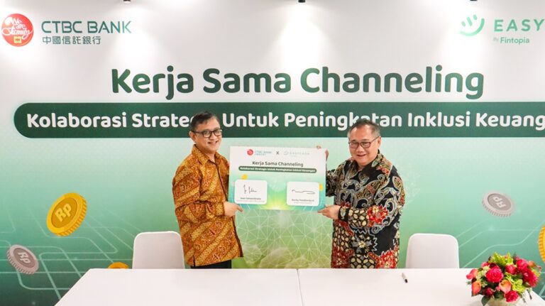 CTBC Indonesia Salurkan Dana Lebih dari Seperempat Triliun ke Easycash untuk Tingkatkan Inklusi Keuangan