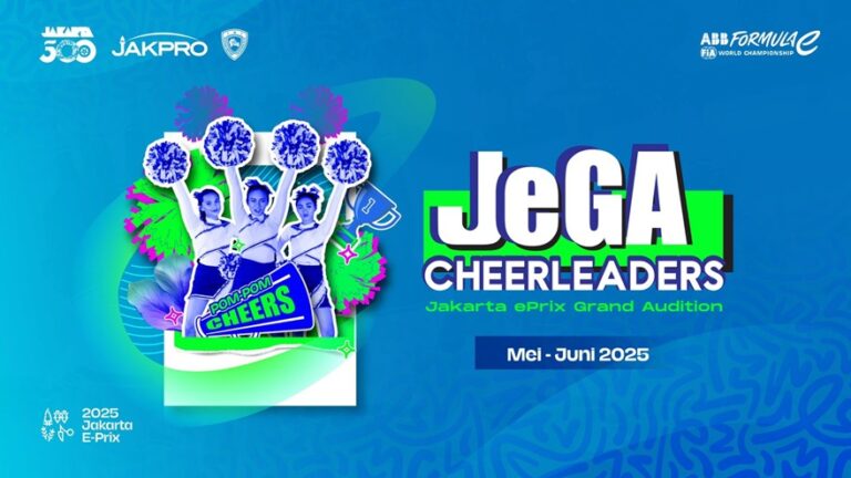 JeGA Cheerleaders Ajak Generasi Muda Indonesia Jadi Bagian Panggung Dunia Formula E Jakarta E-Prix 2025
