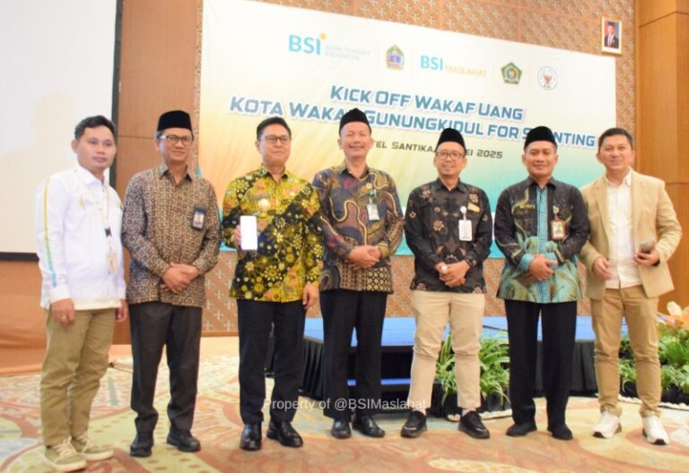 Peluncuran Wakaf Uang sebagai Model Pembiayaan Berkelanjutan untuk Penanganan Stunting di Gunungkidul