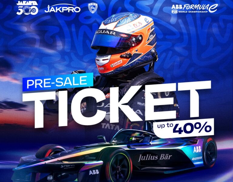 Tiket Jakarta E-Prix 2025 Dijual Mulai 28 April 2025
