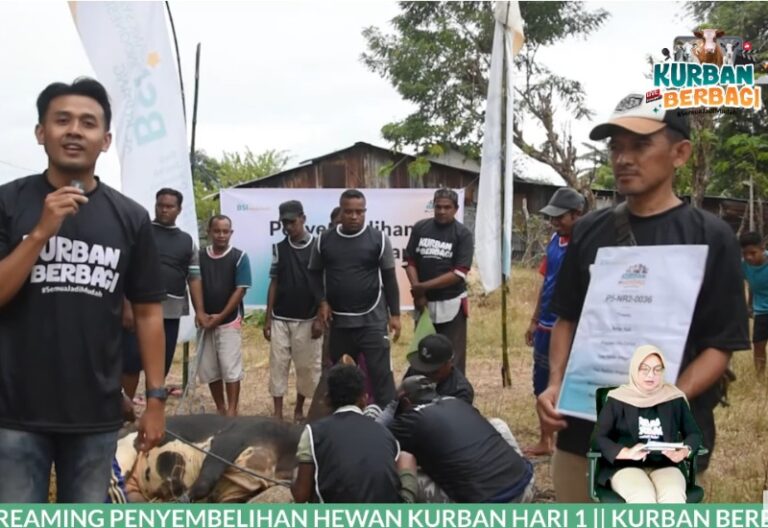 BSI Maslahat Gelar Livestreaming Kurban 1446 H di 35 Titik Selama Tiga Hari