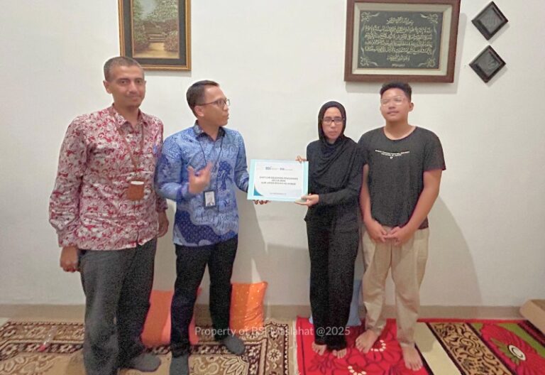BSI Maslahat Bantu Pendidikan Adik Mendiang Argo Ericko, Mahasiswa Penerima BSI Scholarship UGM