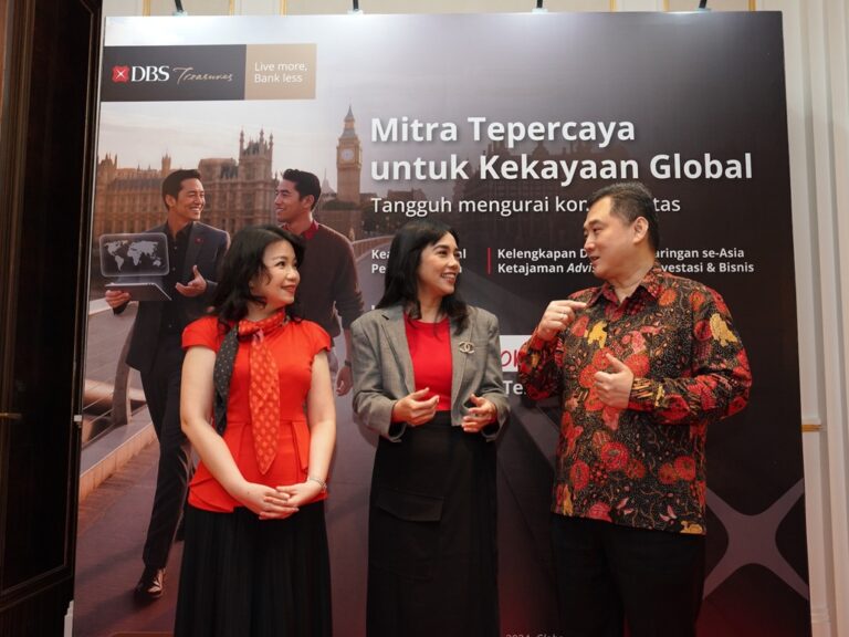 AUM Naik 39%, DBS Treasures Kokohkan Posisi sebagai Mitra Tepercaya Pengelolaan Kekayaan Global
