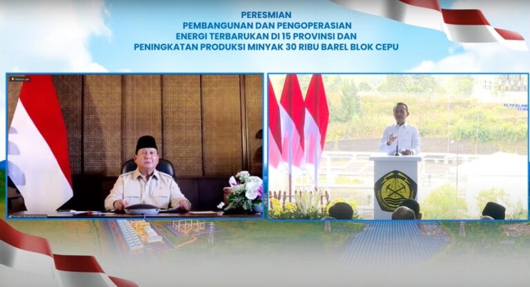 Presiden Prabowo: Ketersediaan Energi Sangat Penting bagi Kedaulatan Suatu Bangsa