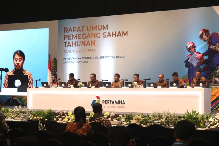 Pertamina Geothermal Energy Laporkan Kinerja Positif dalam RUPST Tahun Buku 2024