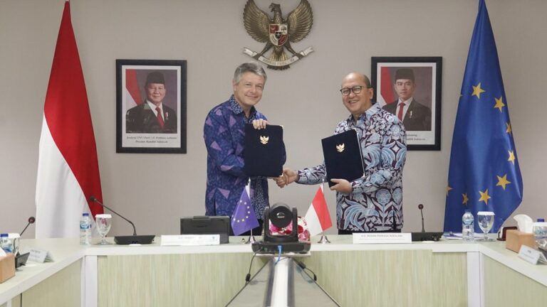 UE-Indonesia Teken Pernyataan Kerja Sama Pendirian EU Desk