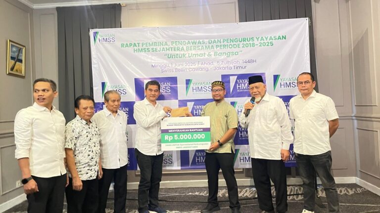 Yayasan HMSS Salurkan Bantuan Sosial dan Pendidikan