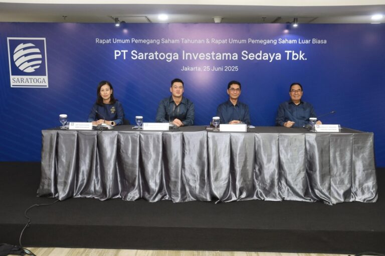 Saratoga Bagikan Dividen dan Umumkan Komisaris Baru