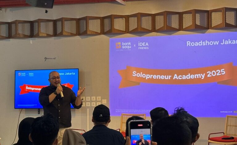 Berakhir di Jakarta, Roadshow Bank Saqu Solopreneur Academy 2025 Buka Wawasan Financial untuk Freelancer