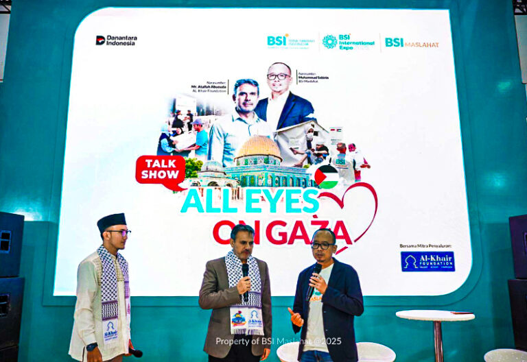 BSI Maslahat Gelar Talkshow All Eyes On Gaza, Soroti Krisis Kemanusiaan di Palestina