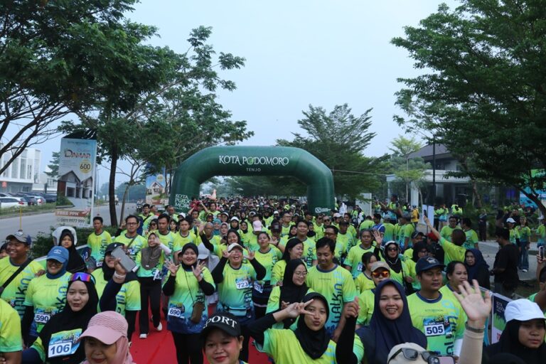 Podomoro Tenjo Perkuat Aktivitas Komunitas dan Gaya Hidup Modern lewat Funwalk dan Peresmian Podomoro Food Center