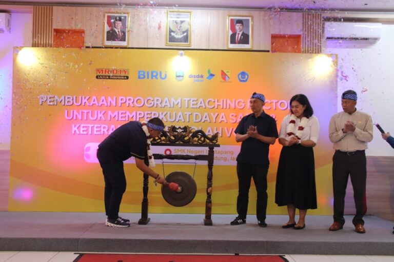 Kolaborasi MR.D.I.Y. Indonesia dan BISA Ruang Nuswantara Hadirkan Teaching Factory Berstandar Industri