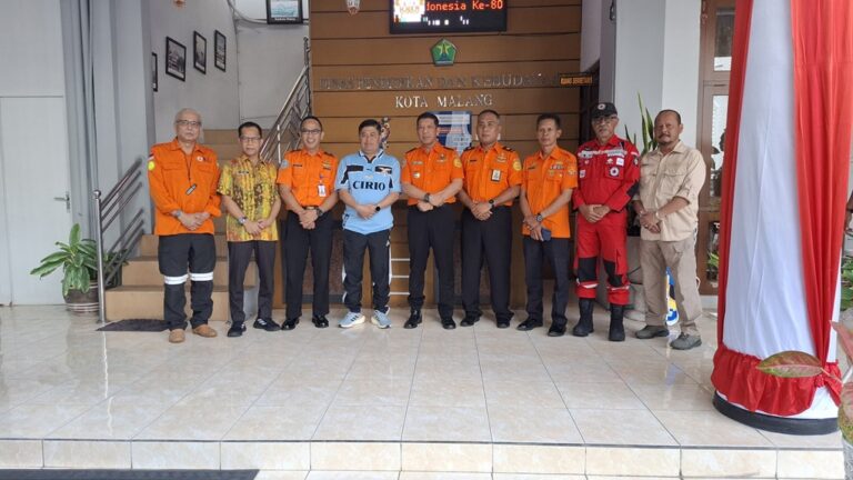 Dorong Edukasi Keselamatan Melalui Program Basarnas Goes to School, Kakansar Surabaya Audiensi di Malang