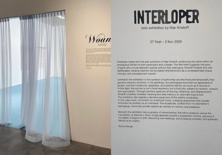 ara contemporary Persembahkan Dua Pameran Tunggal Perdana Alisa Chunchue & Mar Kristoff