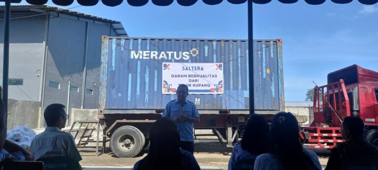 Gubernur Melki Laka Lena Buka Jalan 3 Merek Garam NTT Masuk Pasar Jakarta
