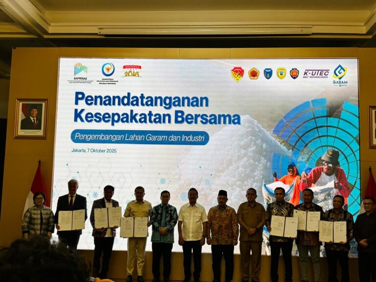 Gubernur Laka Lena Bersama Bappenas, KKP, K-Utech, dan PT Garam Kembangkan Industri Garam NTT