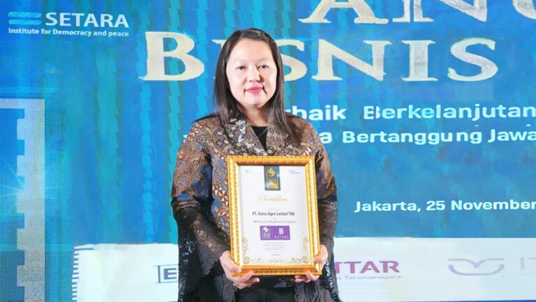 Astra Agro Lestari Diakui atas Kepemimpinan dalam Praktik Bisnis Berkelanjutan dan Inklusif