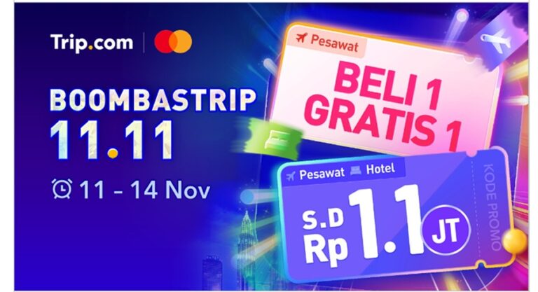 Trip.com BOOMBASTRIP 11.11 Guncang Indonesia!
