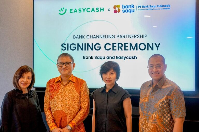 Easycash Bersama Bank Saqu Hadirkan Akses Pembiayaan Inklusif dan Bertanggung Jawab ke Jutaan Pelaku Usaha