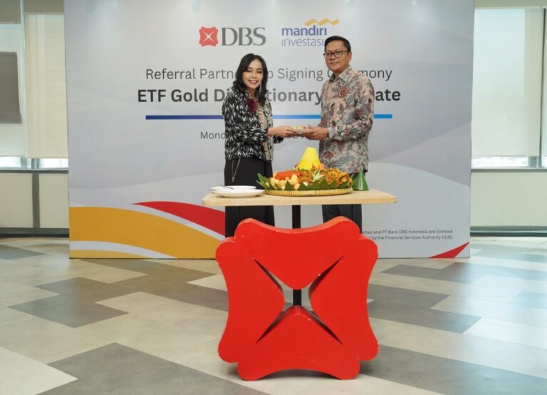Gandeng Mandiri Investasi, Bank DBS Indonesia Perluas Akses Investasi Emas melalui Referral KPD ETF Gold BlackRock (iShares)
