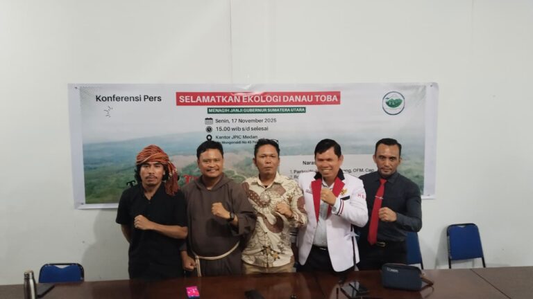 Selamatkan Ekologi Toba, Sekber Gerakan Oikumenis Tagih Janji Gubernur Sumut