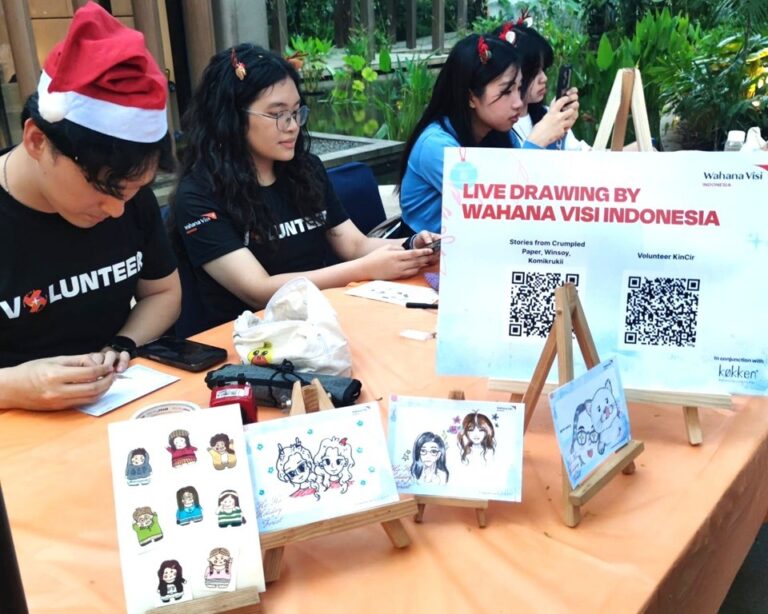 Dekatkan Akses Literasi kepada 650 Anak di Daerah 3T, WVI Hadir di Ho Ho Holiday in The Forest