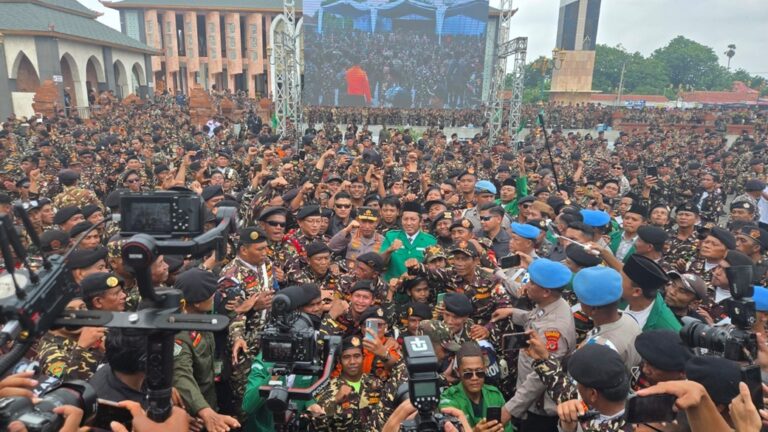 Kapolri Minta Banser Bersinergi dengan Polri Amankan Nataru