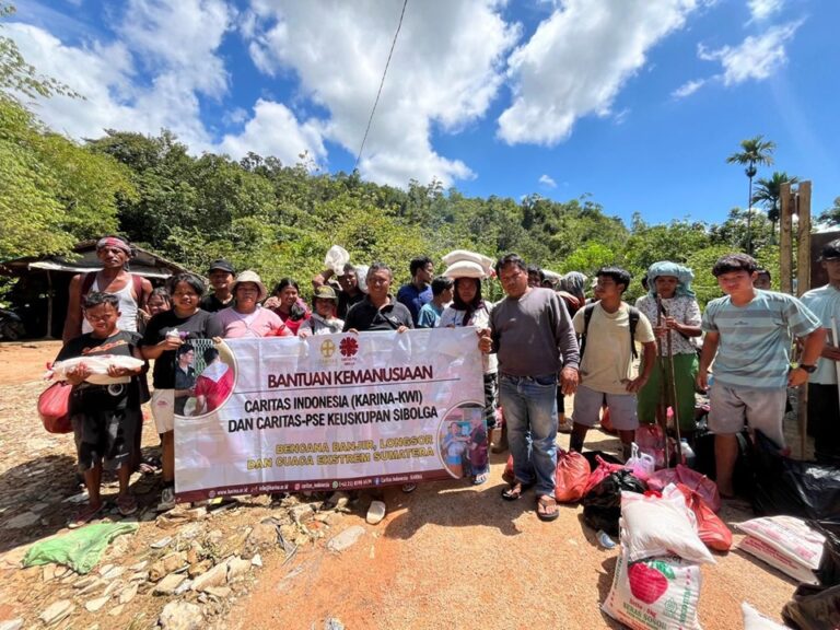 Setelah Makanan, Caritas Indonesia Terjunkan Psikolog, Dokter, dan Tambahan Relawan