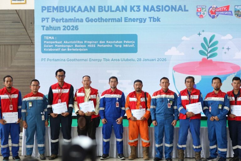 Buka Bulan K3 2026 di Area Ulubelu, PGE Ingatkan Pekerja “Safety Mulai dari Saya”
