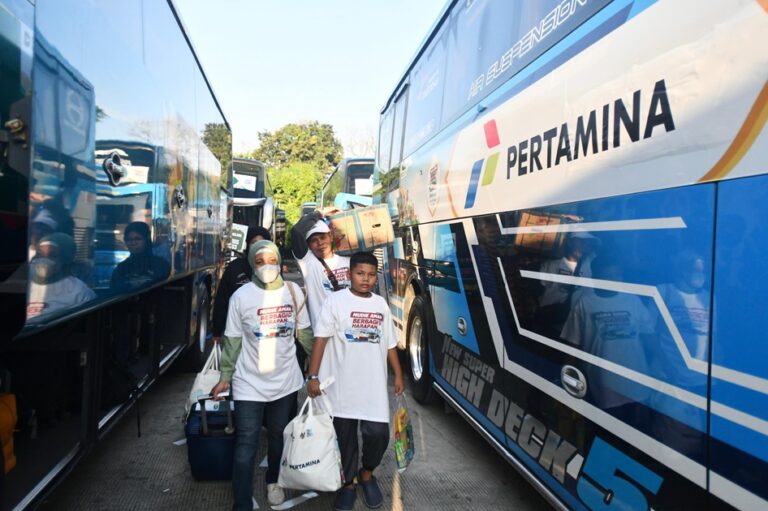 Mudik Bareng 2026, Pertamina Berangkatkan Lebih dari 5.000 Peserta