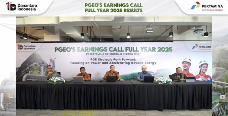 Lewat Earnings Call, PGE Sampaikan Optimisme Pertumbuhan Bisnis 2026
