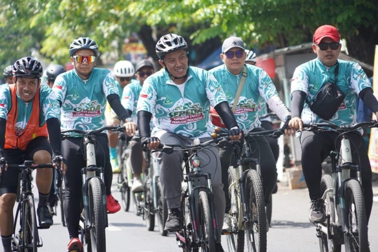 Gowes Harlah ke-92 GP Ansor jadi Sarana Jelajah Sejarah Ulama