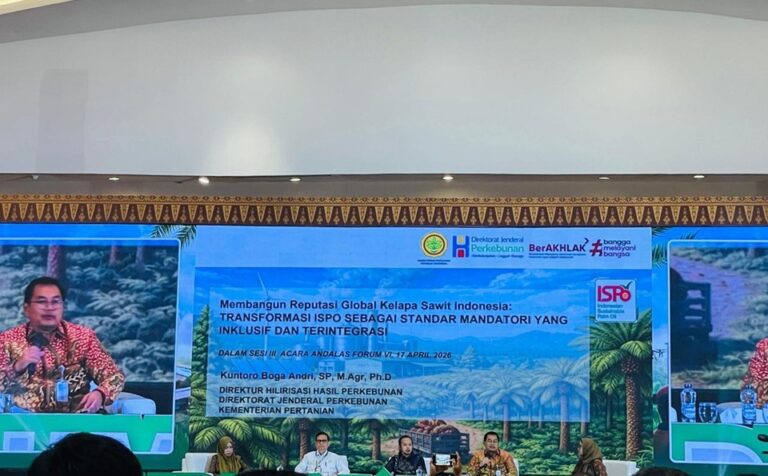 Indonesia Sangat Berpotensi jadi Pemimpin Arah Standar Keberlanjutan Sawit Dunia