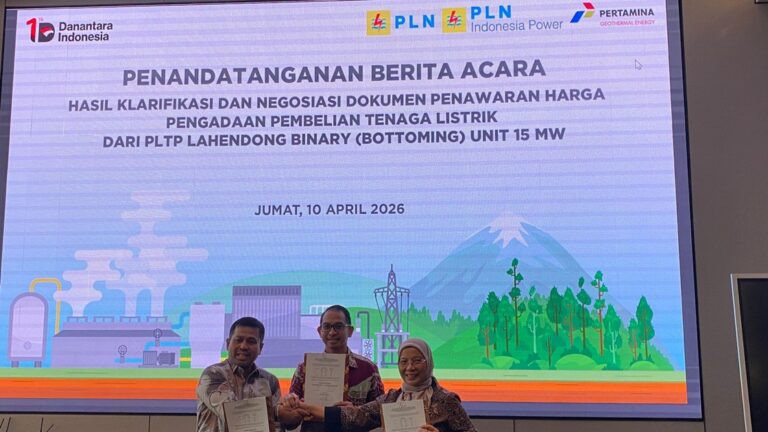 Proyek PLTP Lahendong Bottoming 15 MW Siap Melangkah ke Tahap Berikutnya