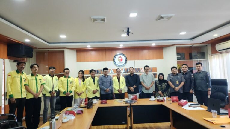 Pemuda Katolik Jawa Barat Audiensi dengan Bawaslu untuk Perkuat Kolaborasi