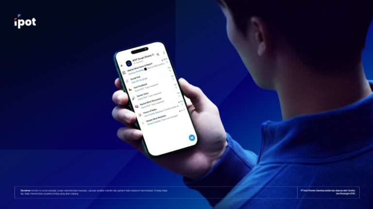 IPOT Smart Money Circle Hadir di Telegram bagi Komunitas Belajar Saham Pemula